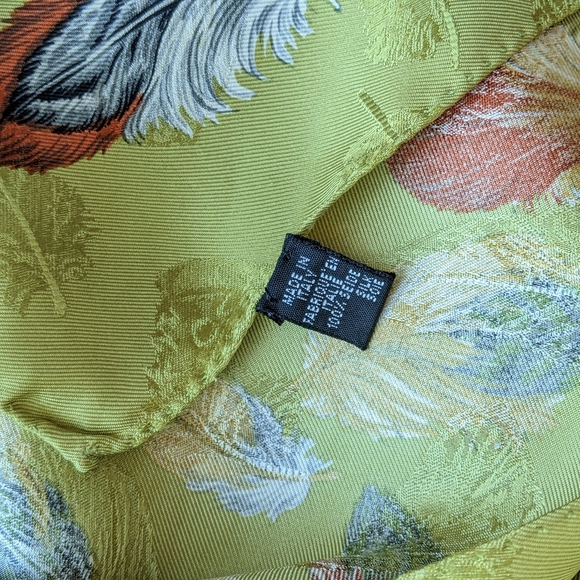 Lancel silk scarf - Picture 5 of 7